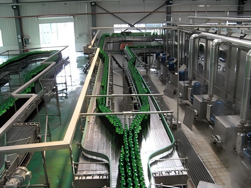 Modular Conveyor Chain for Beverage Lines
